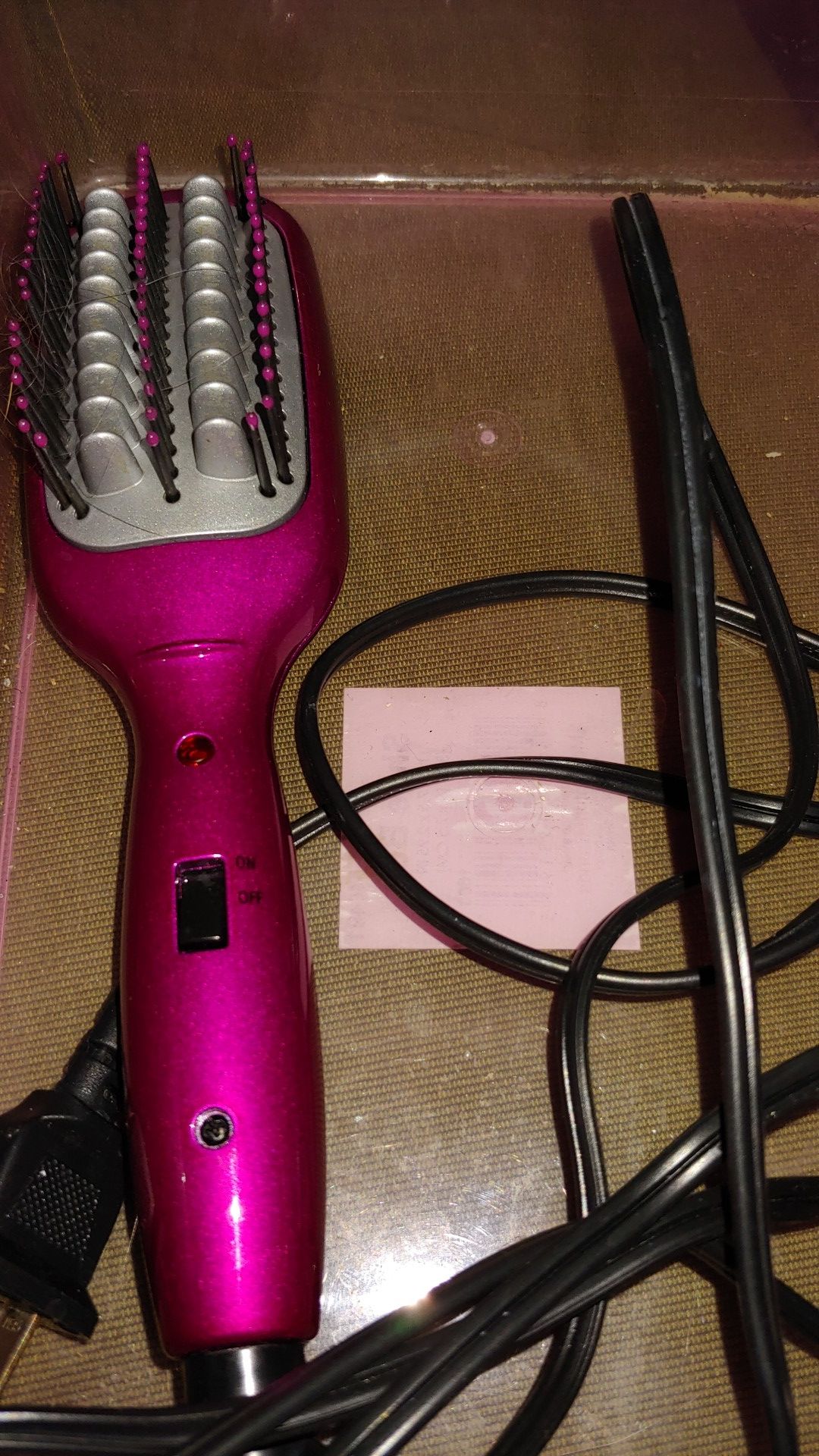 Conair heated brush