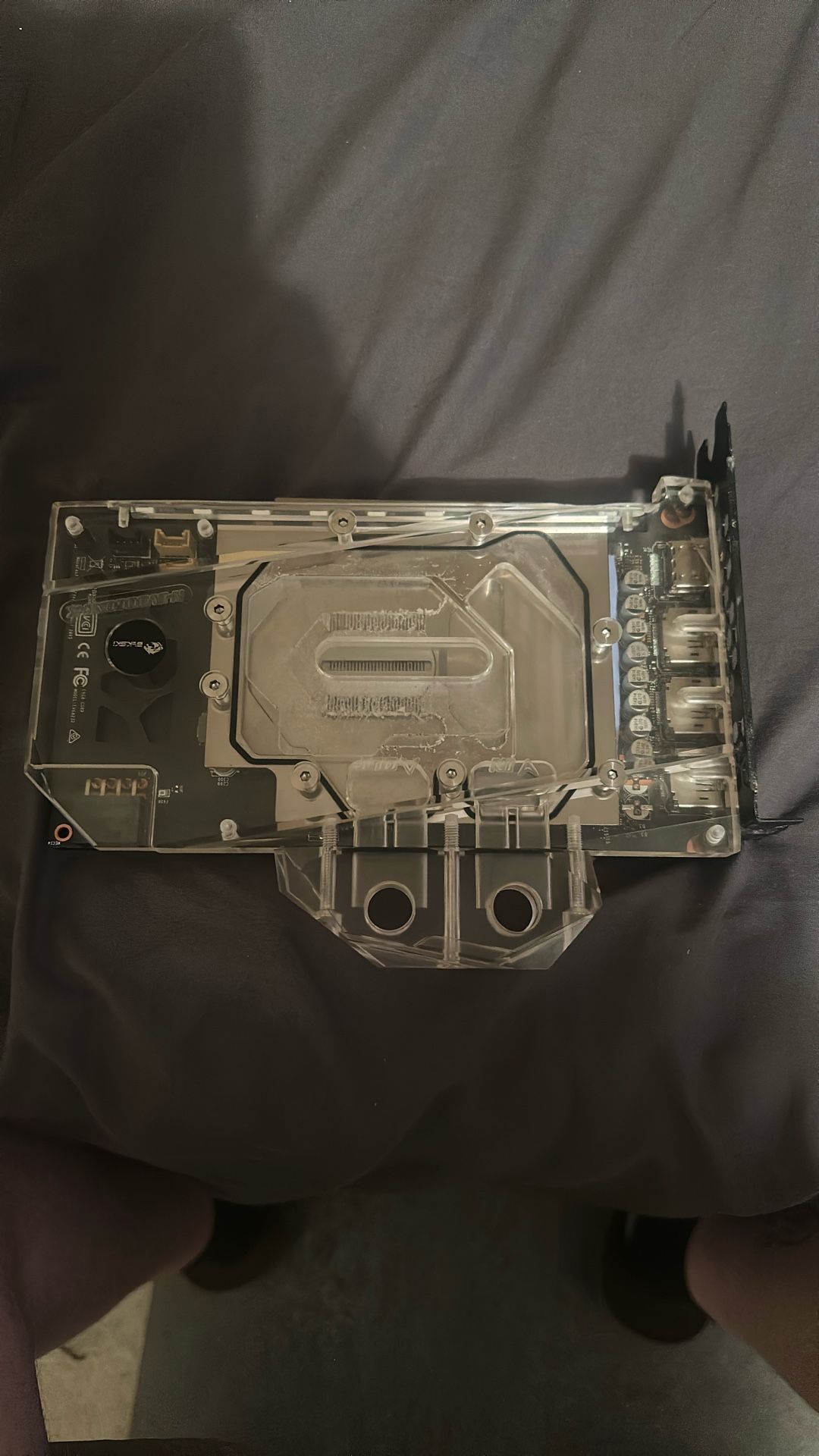 EVGA 3060 XC With Water Block