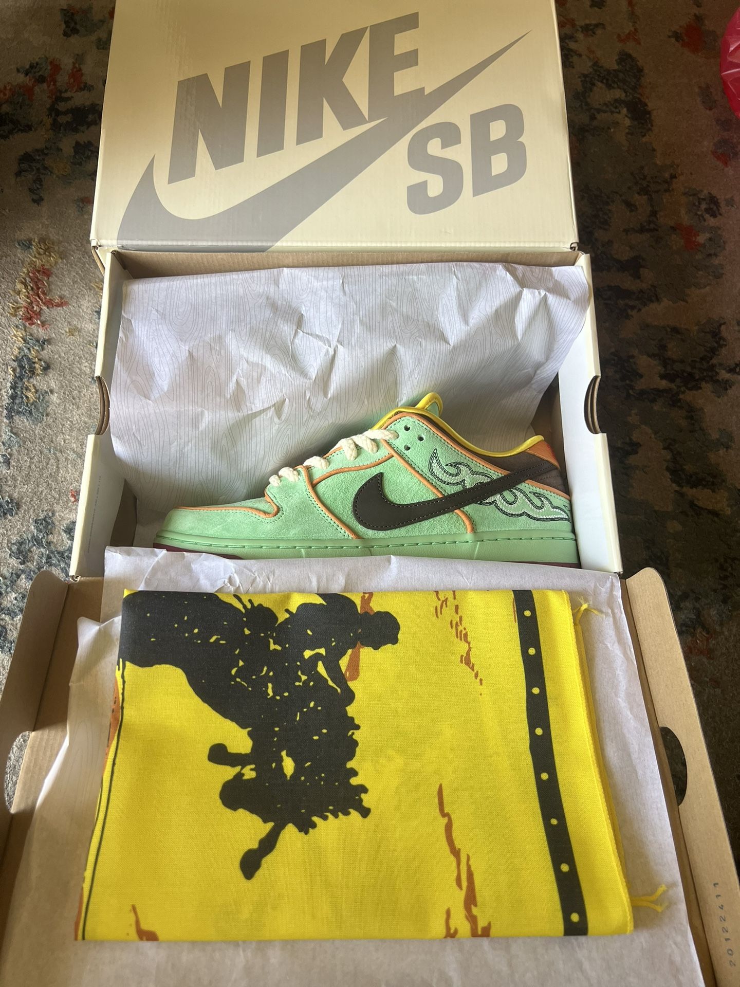 Nike SB Dunk Low Rodeo Tourmaline BHM