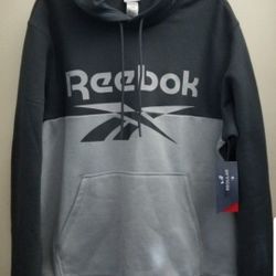REEBOK CLASSIC REM233FH2511 METABOLIC HOODIE MEN'S  THICK SWEATER SIZE MEDIUM  DARK GRAY/GRAY BRAND NEW WITH TAGS CHECK OUT THE REST OF MY OFFERS. 