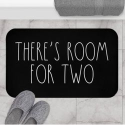 Funny Doormat Welcomeish There is Room for Two Bath Mat Home Bath Mat Rae Dunn Mat Home Decoration Bathroom Bath Mat Bath Decor Funny Bath Rug Doormat