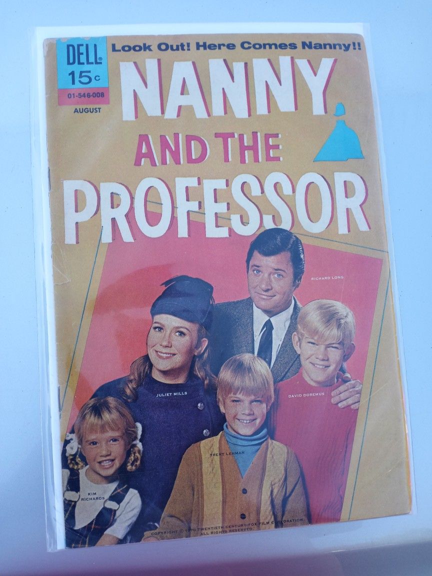Nanny And The Professor August 15 Cent Comic