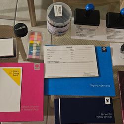 NNA Notary public and loan singing supplies, great starter kit , $200 value