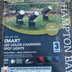 Hampton Bay Outdoor Spotlights