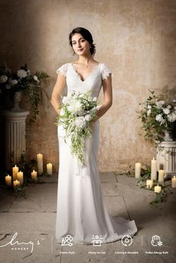 (Brand New in Box)
Ling's moment White Green Bridal Bouquet for Bride, White Green Wedding Bouquets for Bride, 13 Inch Bride Bouquets for Wedding Art