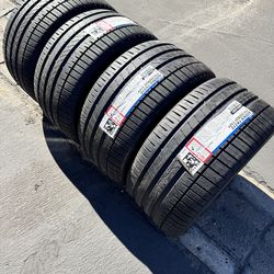 Brand New Falken AZENIS FK510 315/35R20 Tires With Stickers for Luxury Mercedes AMG Porsche Maserati