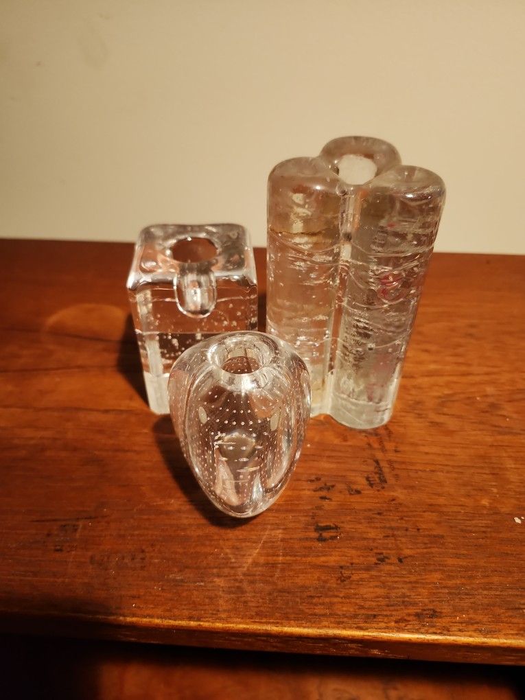 Set of 3 Finnish Candleholders