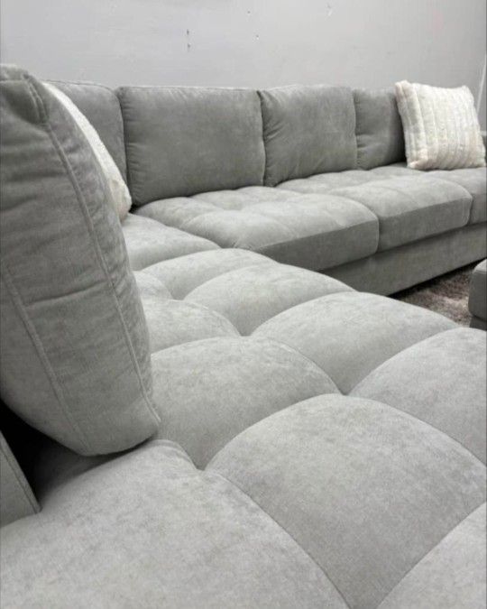 Beauty Ottoman Storage Center Sectional Couch