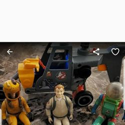 1980's Ghostbusters figure lot