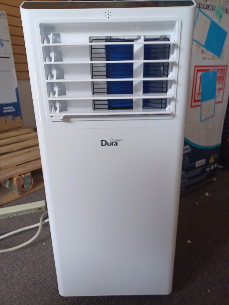 8500btu Portable Ac By Duro. Complete Set With Windows Hose And Remote. Brand New
