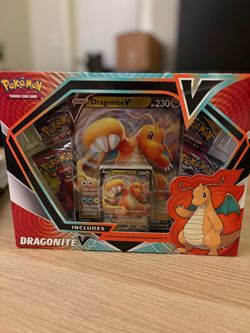 Pokemon Cards Dragonite V Box Sword and Shield
