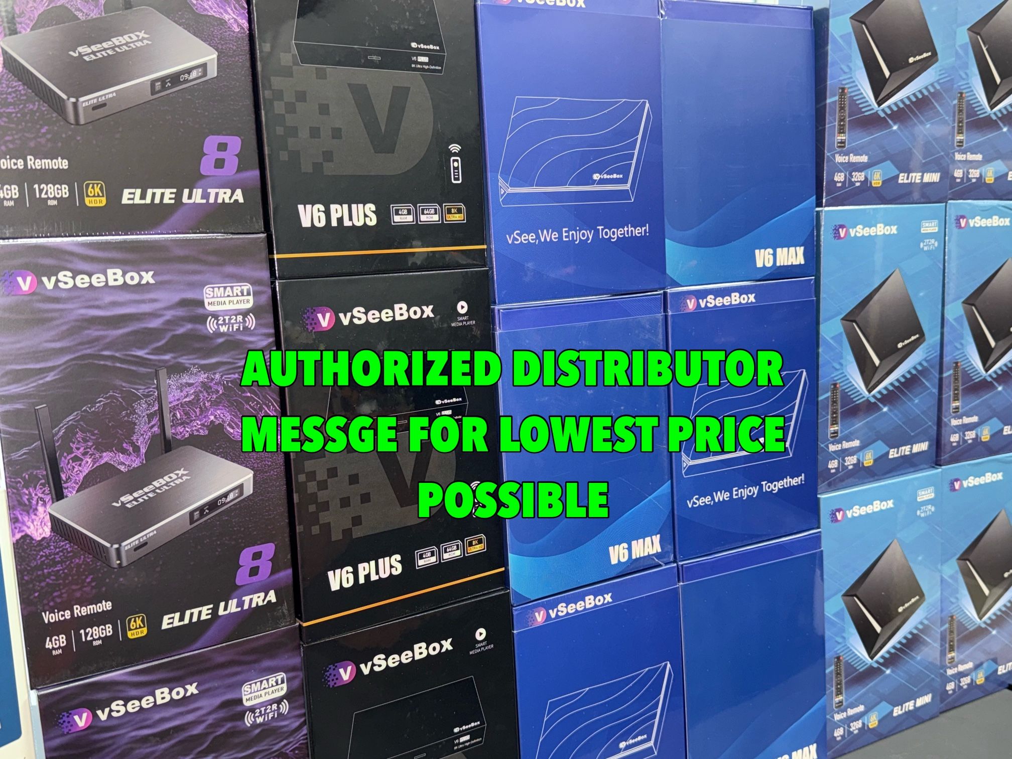 VSEEBOX VSEE BOX V6PLUS V6 MAX V3 PLUS 1 YEAR Warranty SUPERBOX 