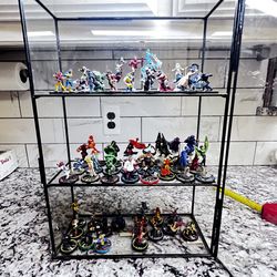 Wiz Kid Hero Clix Action Figure Figurines Collectors Mini  65 Lot marvel & Mix