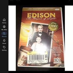 Edison: The Wizard Of Light (DVD, 2001) NEW HBO Inventor's Specials