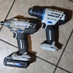 Hart 20v Drill Set