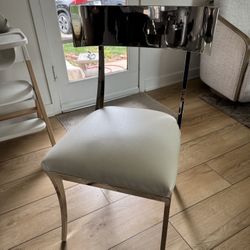 Designer Gustav Bernhardt Metal Chairs