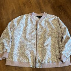 Women’s Victoria, Beckham plus size bomber jacket shipping available