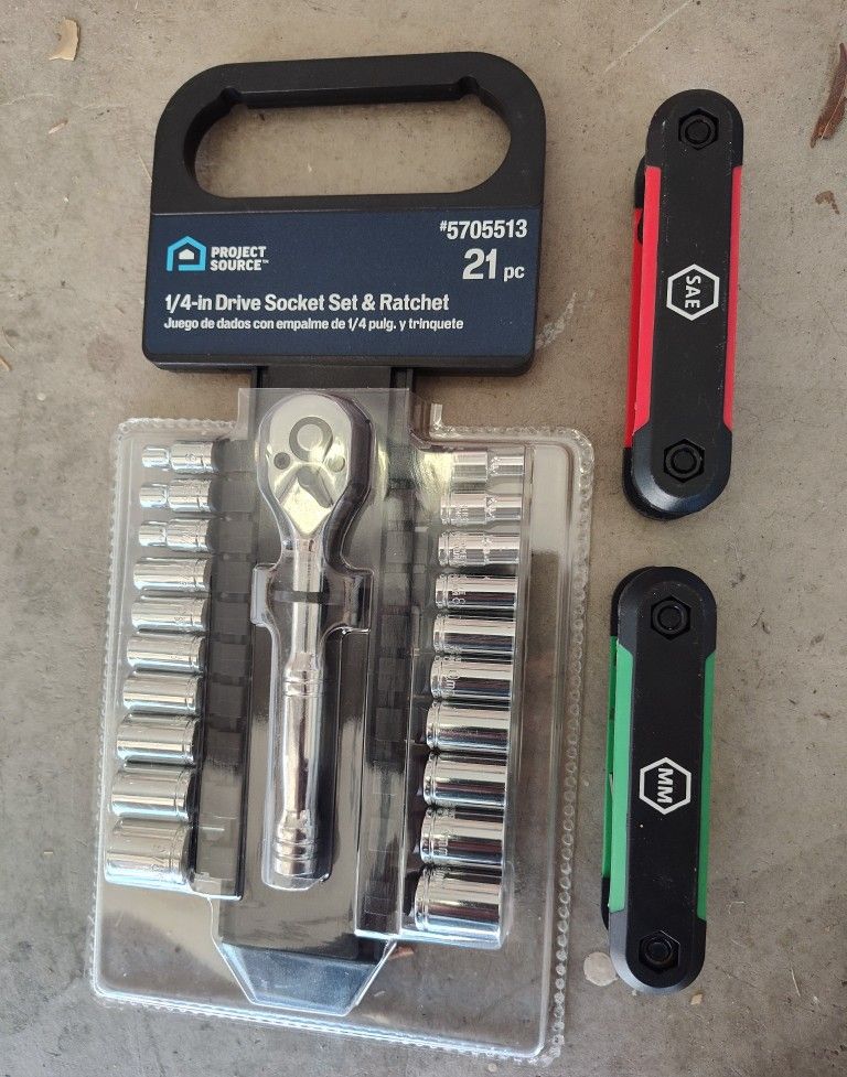 Ratchet And Allen Wrenches