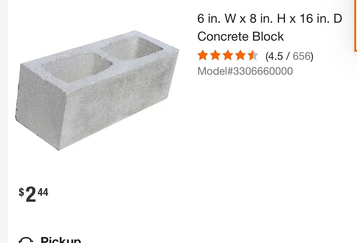 Block 8x8x16