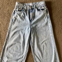 High Waisted Denim Jeans