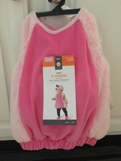 Infant Flamingo Costume 0-6 months