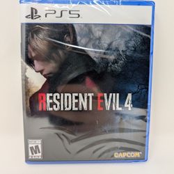 Resident Evil 4 PS5 Sealed New