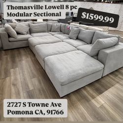 Thomasville Lowell 8 Pc Sectional 