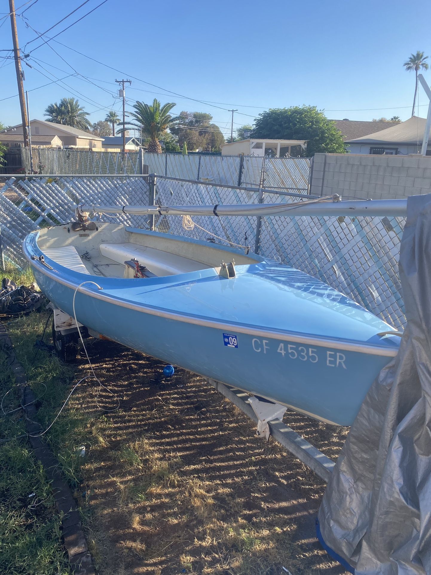 Lido 14 California Sailboat complete parts /w Trailer