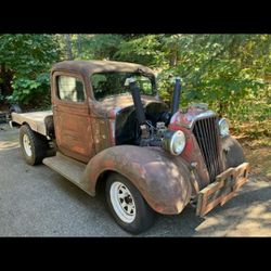 1937 Chevy Rat Rod Pickup.