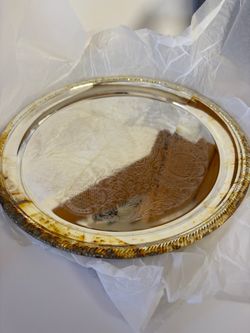 Silver tray