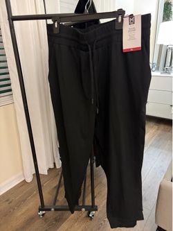 4 new Members Mark women’s black travel jogger pants XL