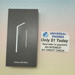 SAMSUNG GALAXY S25 ULTRA 256GB UNLOCKED.   FREE SMARTWACH/ HEADPHONES. PAY $1 TODAY  REST IN  PAYMENTS.  NO  CREDIT NEEDED FINANCING   