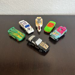 Vintage Majorette Sonic Flashers Corvette and Vintage Hot Wheels Lot-6