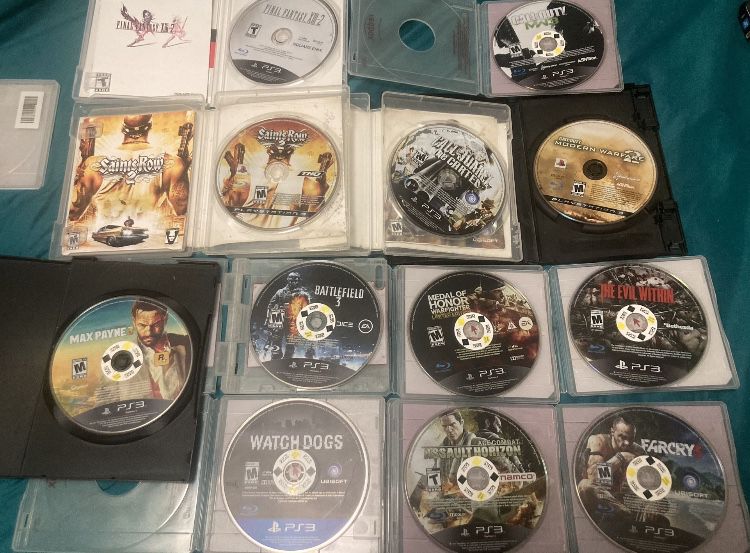 13 PlayStation PS3 Video Games 