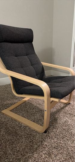 IKEA POÄNG Armchair Dark Gray