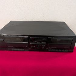 KENWOOD KX-58W STEREO DOUBLE CASSETTE DECK Made In Japan 