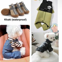 Dog puppy clothes shoes