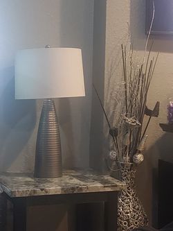 Lamp And Table