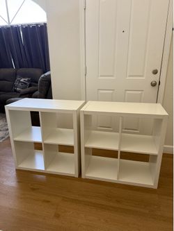 IKEA cube shelves