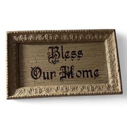 Bless Our Home Decorative wall plaque