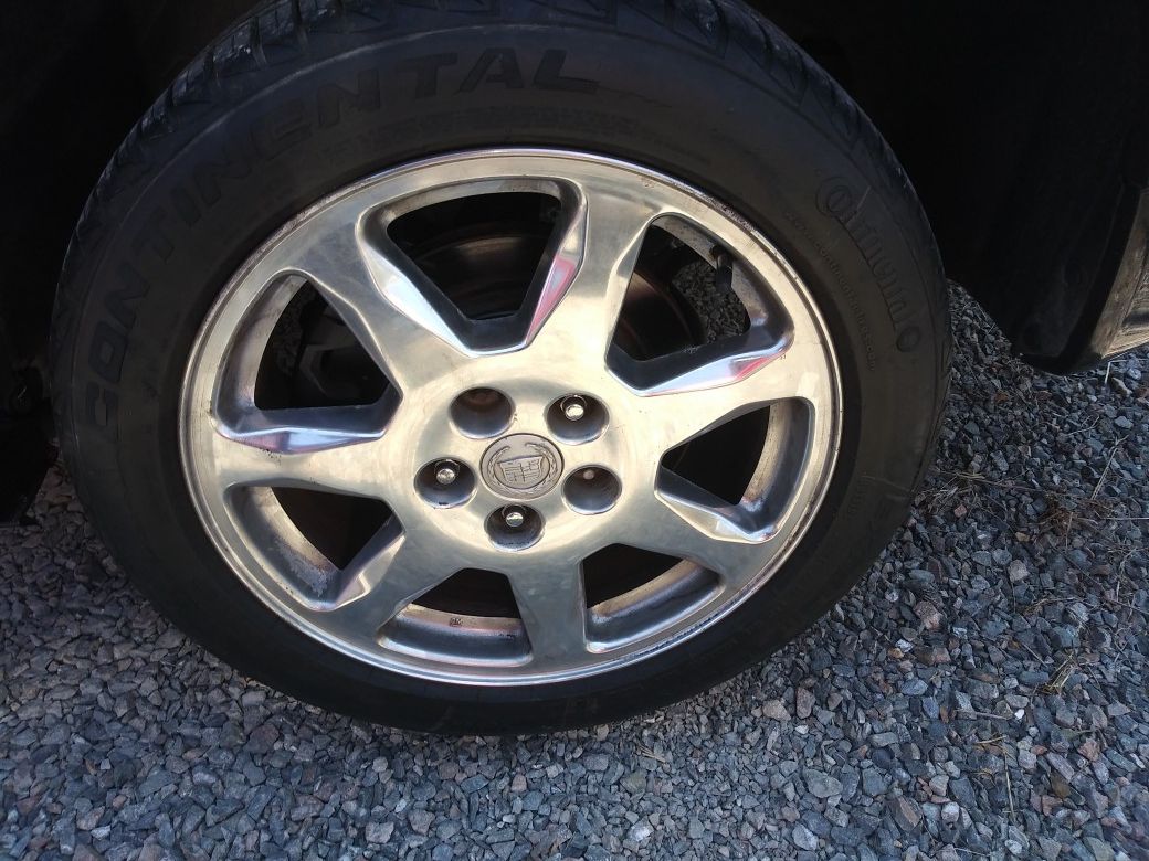 2003 Cadillac CTS factory rims bolt pattern 5 x 115