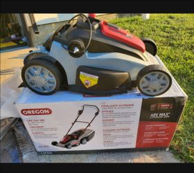 New Oregon Lawnmower (Missing Battery & Charger)