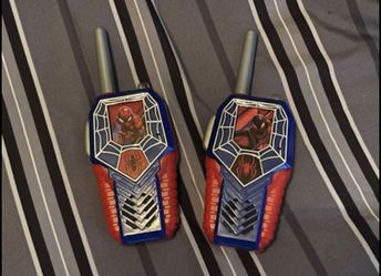 Spiderman Toy Walkie Talkies
