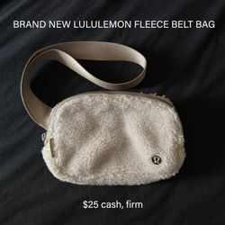 Brand New Lululemon Fleece Everywhere Belt Bag