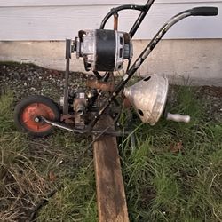 Drain auger and pump