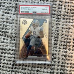 D’Andre Swift PSA 10 Rookie Card