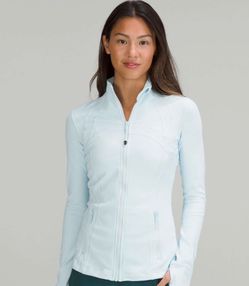 Light blue lululemon define jacket