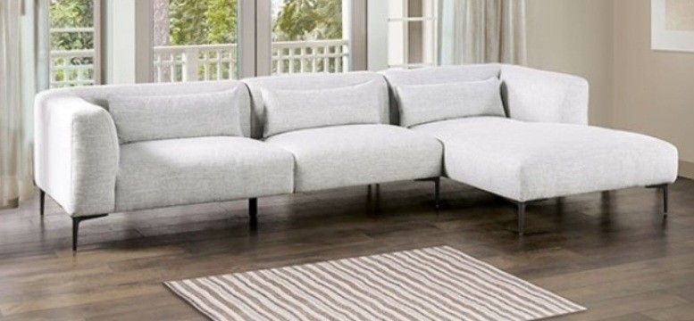 Brand New Grey Modern Style Sectional Sofa 