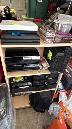 Consoles for sale.