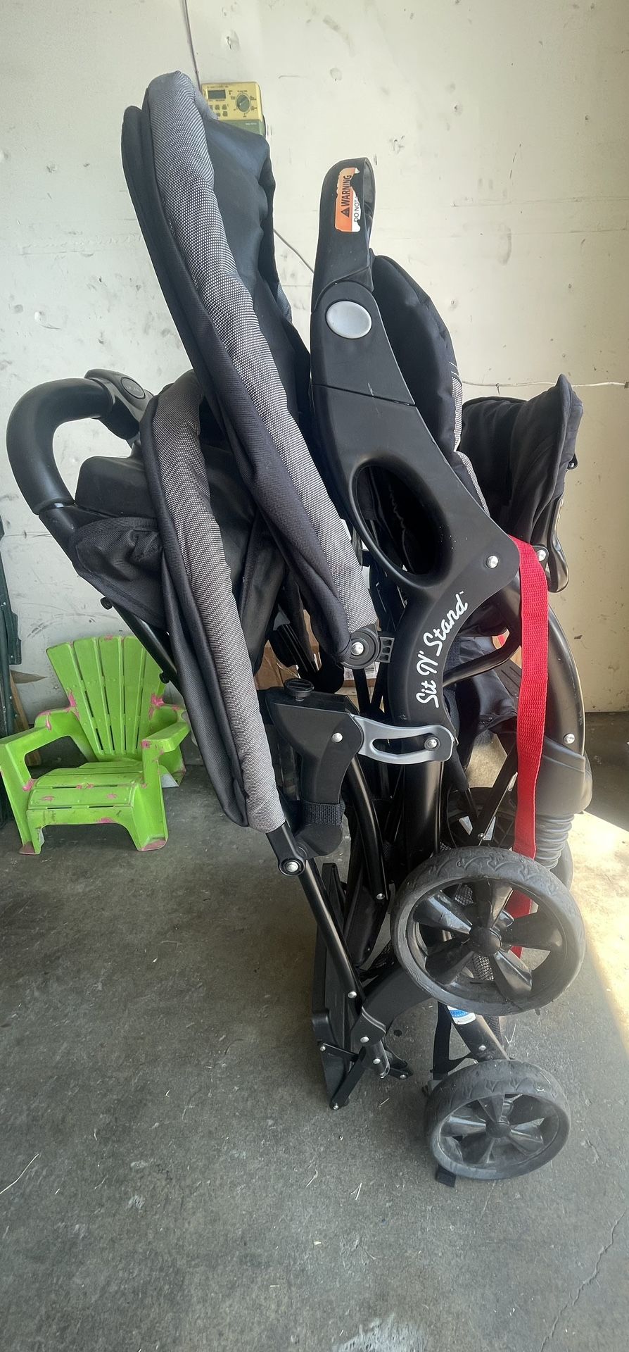 Double Stroller Sit N’ Stand